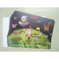 Colored Eco-Friendly Plastic Placemat Promotional Gift Table Mat